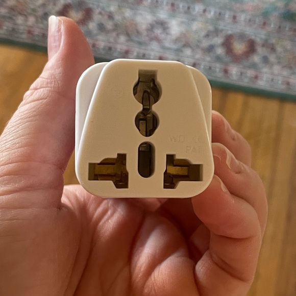 Type D Ceptics India Travel Plug Adapter for Pakistan Nepal Bangladesh - 3 Pack - Picture 9 of 11